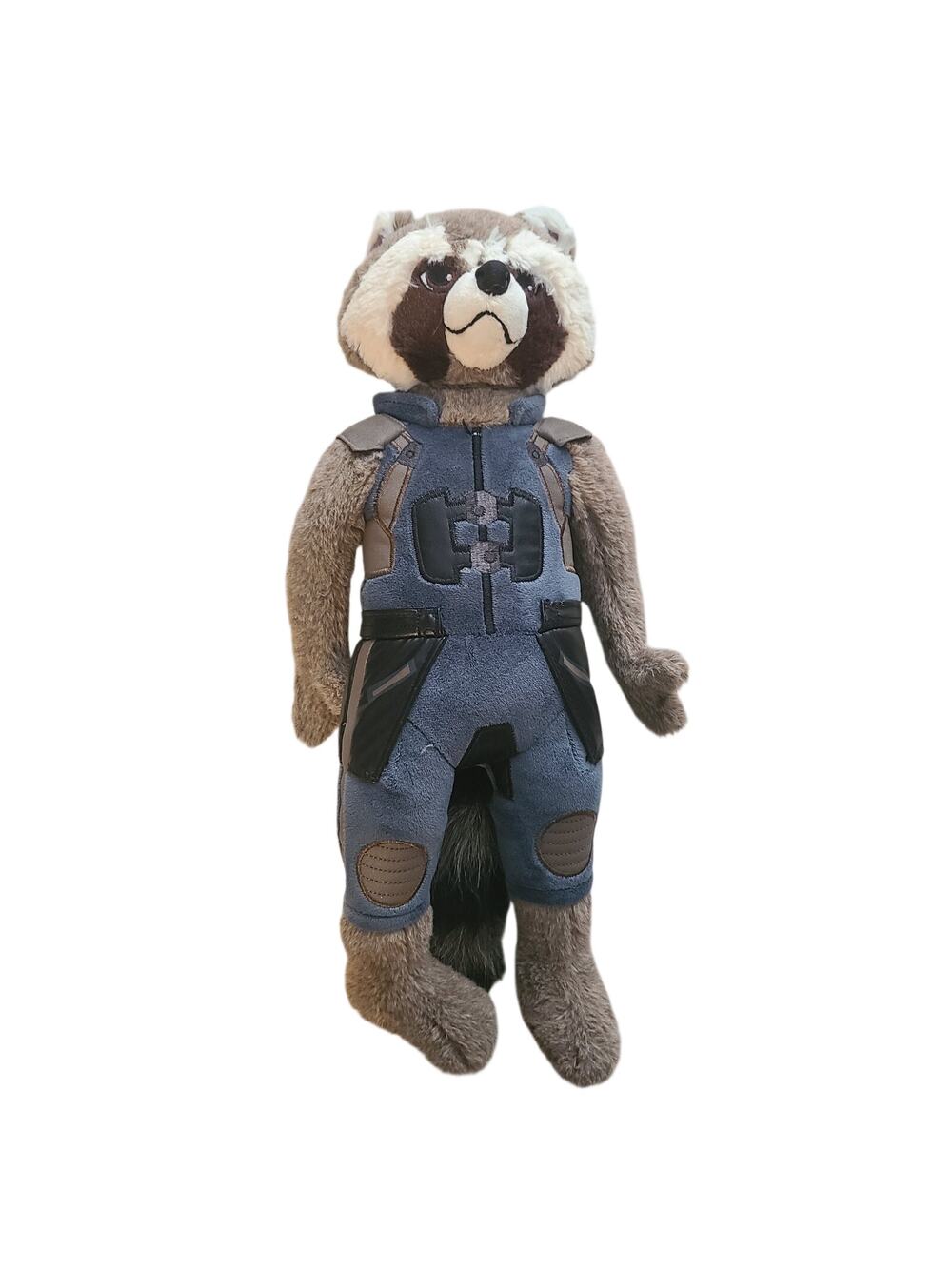 Disney Store Marvel Rocket Raccoon 18” Plush Guardians of the Galaxy Vol. 2 Used